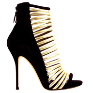 wholesaledsw black gold heel