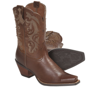 closeoutused brown cowboy boots