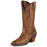 closeoutused cow boy boots brown